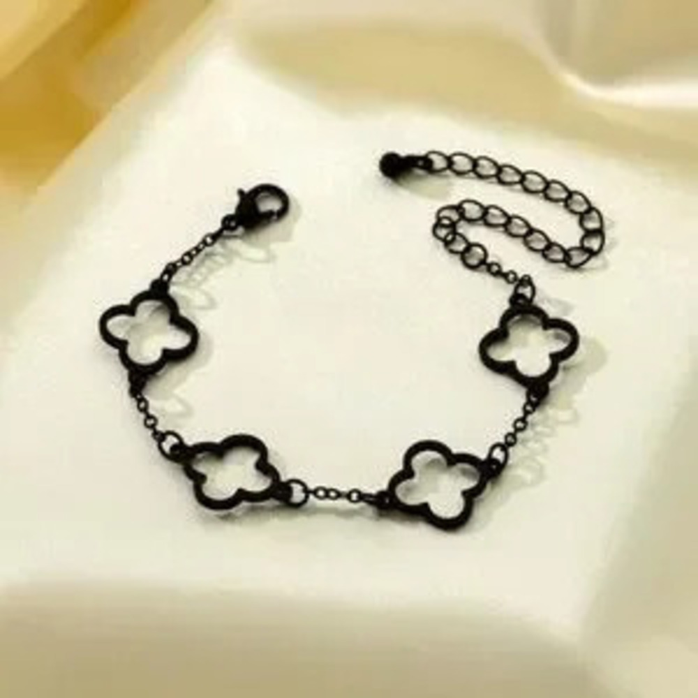 Black Clover Charm Bracelet